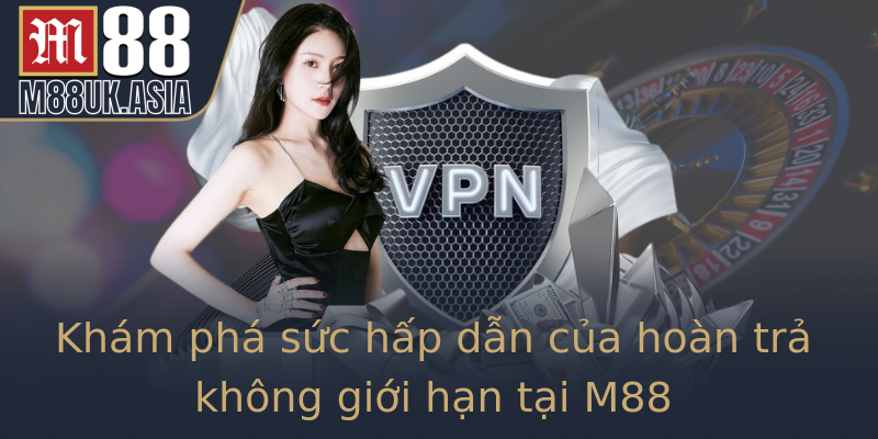 Khám phá sức hấp dẫn của hoàn trả không giới hạn tại M88